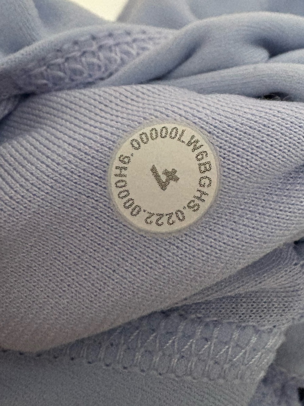 Lululemon Align High Rise crop 21”Leggings size 4 *double line in pastel blue - Picture 5 of 5
